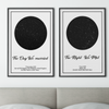 Personalized Custom Canvas Star Map - A moment you will never forget gift