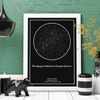 Personalized Custom Canvas Star Map - A moment you will never forget gift