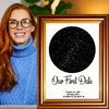 Personalized Custom Canvas Star Map - A moment you will never forget gift