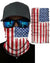 TrendsyShop MURICA Flag Red White Blue Face Bandana Magic Scarf Headwrap Balaclava (RWB)