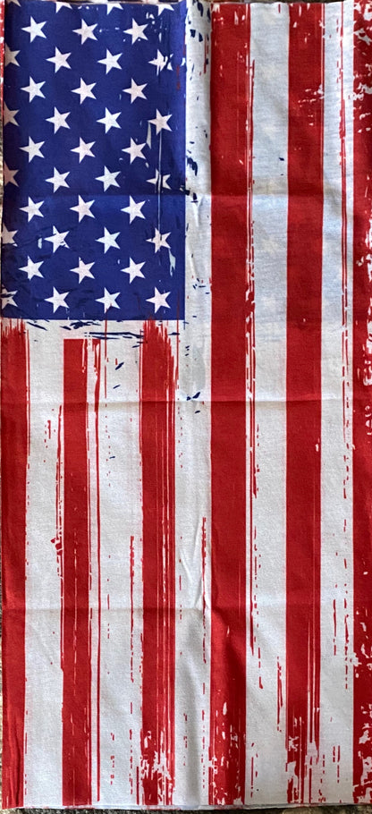 TrendsyShop MURICA Flag Red White Blue Face Bandana Magic Scarf Headwrap Balaclava (RWB)