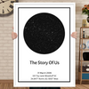 Personalized Custom Canvas Star Map - A moment you will never forget gift