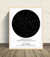 Personalized Custom Canvas Star Map - A moment you will never forget gift